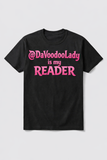 @DaVoodooLady is my READER TSHIRT